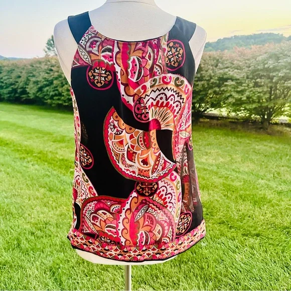 ECI Abstract print tank top - Picture 1 of 15